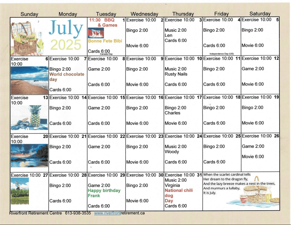 Activities banner image